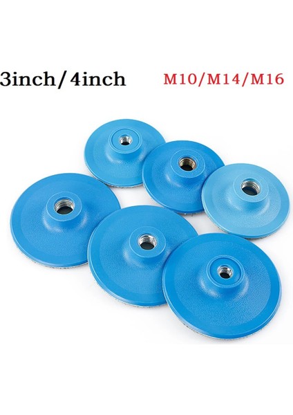 3 Inç M14 3/4 Inç Parlatma Pedi Zımpara Diski Destek Pedi Yapışkanlı Disk Araba Boyası Bakım M10/M14/M16 Iplik Parlatma Diskleri (Yurt Dışından) modelleri