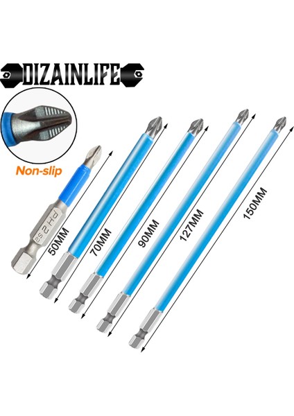 70MM 1 Pc Kaymaz Çapraz Bit Matkap Hex Shank Manyetik Ph2 Uzun Erişimli Elektrikli Tornavida Toplu Kafa Rüzgar Darbeli Sürücü Bit Seti Güç Aracı (Yurt Dışından) fiyatları