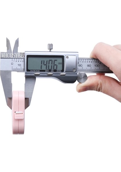Pembe 6009 1.5m Dikiş Esnek Cetvel Mezura Taşınabilir Geri Çekilebilir Cetvel Santimetre Inç Rulo Bant Vücut Ölçme Cetveli Ölçme Araçları (Yurt Dışından)