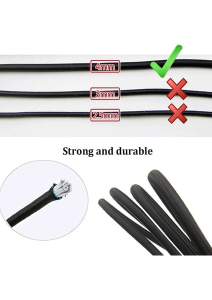 Siyah 4 Adet Anti Yerçekimi Sandalye Kabloları Evrensel Şezlong Halat Kordonlar Yedek Elastik Yatar Danteller Recliner Çim Sandalye (Yurt Dışından) fırsatları