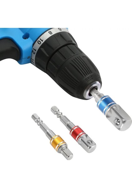 1 Adet-A2 Matkap Soket Adaptörü Dönüştürücü Darbeli Sürücü Için Hex Shank ile Kare Soket Matkap Uçları Bar Uzatma Seti 1/2 3/8 1/4 Boyutu (Yurt Dışından) modelleri