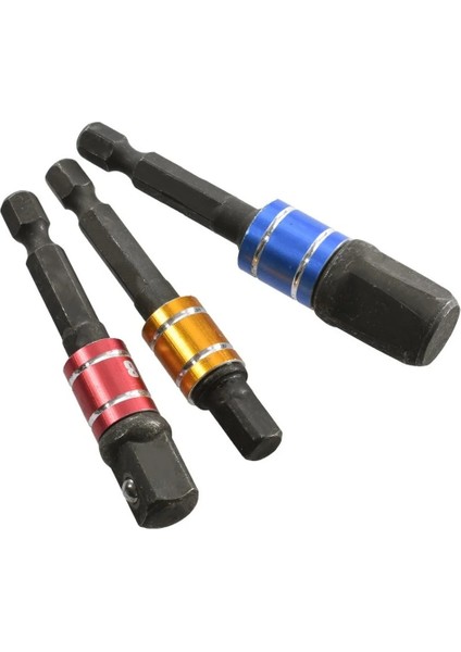 1 Adet-A2 Matkap Soket Adaptörü Dönüştürücü Darbeli Sürücü Için Hex Shank ile Kare Soket Matkap Uçları Bar Uzatma Seti 1/2 3/8 1/4 Boyutu (Yurt Dışından) fırsatları