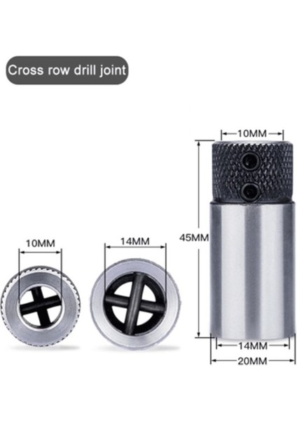 20X45L Tek Tip Taban Matkap Kol Gümüş/siyah Ağaç Işleme Matkap Sırası Çapraz Sleeveclamp Çapraz Tip/sondaj Makinesi Için Tek Tip (Yurt Dışından)