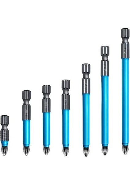 Tüm Boyut Ph2 Çapraz Matkap Ucu Kafa Tornavida Uçları El Aletleri Kaymaz Elektrikli Hex Shank Manyetik Tornavida Matkap Ucu 25/50/65/70MM (Yurt Dışından)