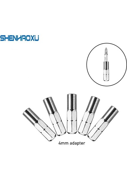 PHA-011-8 4mm Adaptör 5 ~ 9 Adet Oluklu Phillips Cr-V Hassas Uç Seti Tornavida Tamir Cep Telefonu Kamera Bilgisayar Bit PH000-1 Sl1-3 (Yurt Dışından)