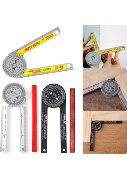 02 360 Derece Gönye Testere Iletki Dijital Iletki Cetvel Inklinometre Iletki Gönye Testere Açısı Abs Seviye Ölçer Ölçme Aracı (Yurt Dışından) fiyatları