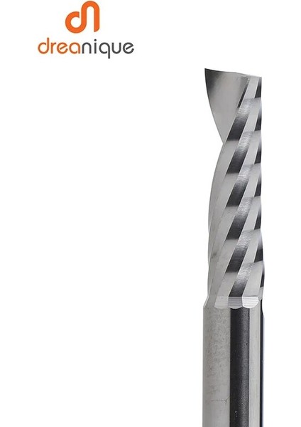 SP1F-D1.5-L05 1 Adet Aaaaa 3D Cnc Router Bit Gravür Kesim 3.175/4/6 Shank Tek Flüt Freze Kesici Spiral Uçlu Değirmen Ağaç Işleme Alüminyum (Yurt Dışından) modelleri