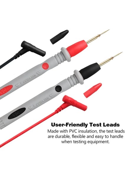 Timsah Klip Evrensel Prob Testi Dijital Multimetre Iğne Ucu Metre Çoklu Metre Test Cihazı Kurşun Probe Tel Kalem Kablosu 1000 V 10A20A Için Pin Talepleri (Yurt Dışından) fırsatları