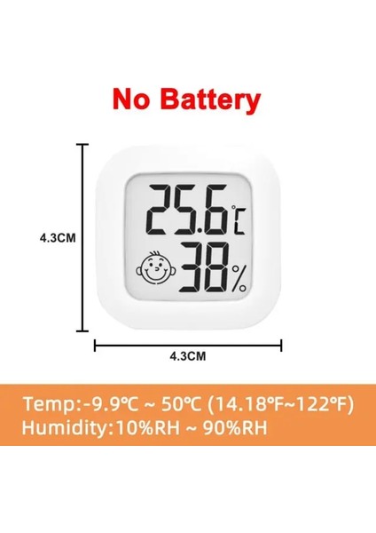 Beyaz Xıaomı Mini LCD Dijital Termometre Higrometre Kapalı Oda Elektronik Sıcaklık Nem Ölçer Sensör Ölçer Hava Istasyonu (Yurt Dışından)