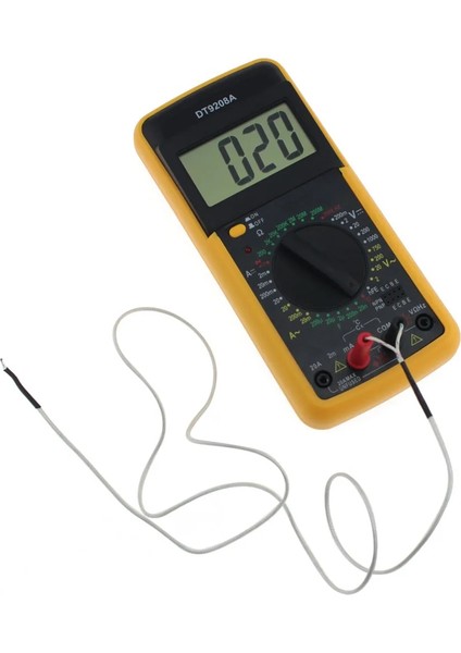 Yeşil DT9208A Profesyonel LCD Dijital Multimetre Elektrikli El Ampermetre Voltmetre Direnç Kapasite Test Cihazı Ac Dc (Yurt Dışından) indirimleri