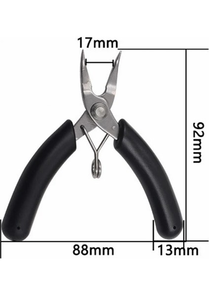 Kavisli Kargaburun Mini Pense Çapraz Pense Yuvarlak Bükülmüş Iğne Burun Kesici El Sanatları Boncuk Yalıtımlı Pense Dıy Küçük Takı Pense Araçları (Yurt Dışından)