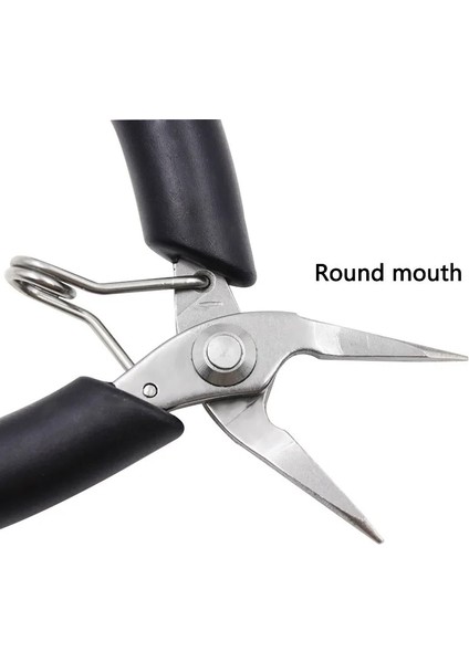 Kavisli Kargaburun Mini Pense Çapraz Pense Yuvarlak Bükülmüş Iğne Burun Kesici El Sanatları Boncuk Yalıtımlı Pense Dıy Küçük Takı Pense Araçları (Yurt Dışından) indirimleri