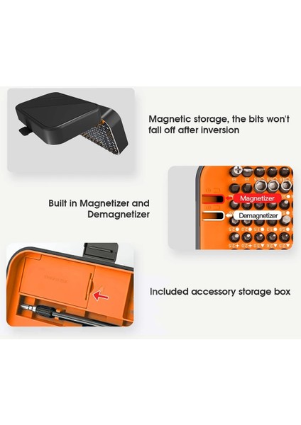 25 In1 Tornavida Seti 130 In 1 Manyetik Torx Phillips Vida Bit Kiti Elektrikli Sürücü Sökücü Anahtarı Tamir Telefon Pc Araçları (Yurt Dışından) indirimleri