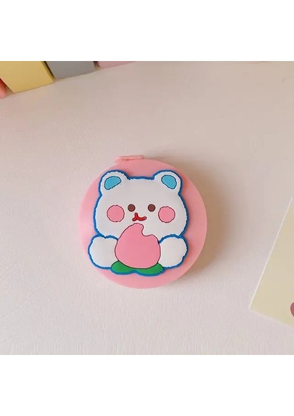 Stil 3 100CM Sevimli Geri Çekilebilir Mezura Kawaii Hayvan Rulo Otomatik Dikiş Mezura Cetvel Ölçüm Bandı Anahtarlık Ev (Yurt Dışından)