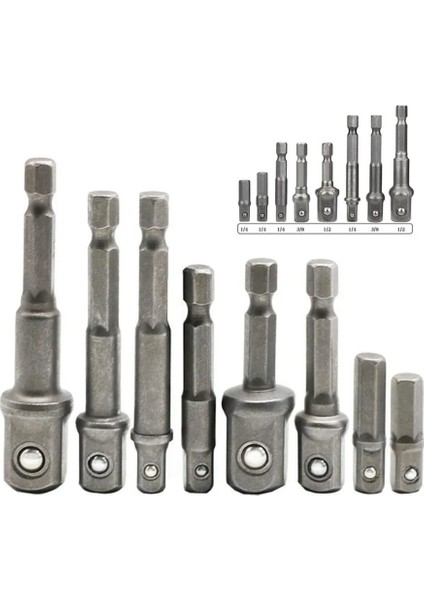 2 Adet 25MM 30MM 2/3/8 Adet Matkap Soket Adaptörü 1/4 ''hex Shank Uzatma Darbeli Sürücü Için 1/2'' 3/8'' 1/2'' Kare Kafa Matkap Adaptörü Hex'e (Yurt Dışından) fiyatları