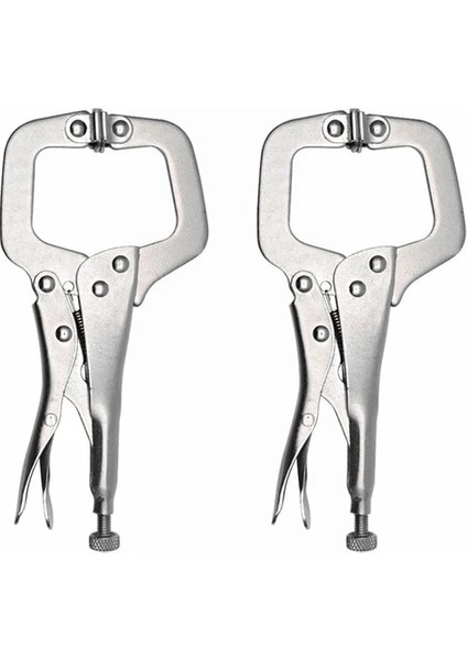 2 Adet 1-5 Adet Karbon Çelik Ağaç Işleme Kaynak Sabitleme C-Şekilli Kelepçeler Klip Çok Fonksiyonlu Düz Kilitleme Kavrama Pense Marangozluk El Aleti (Yurt Dışından)