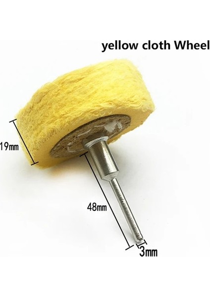 C 50MM Parlatma Bezi Tekerlek Parlatma Tekerlek Altın Gümüş Takı Ayna Cila Pedi Öğütücü Elektrikli Alet Aksesuarları (Yurt Dışından)