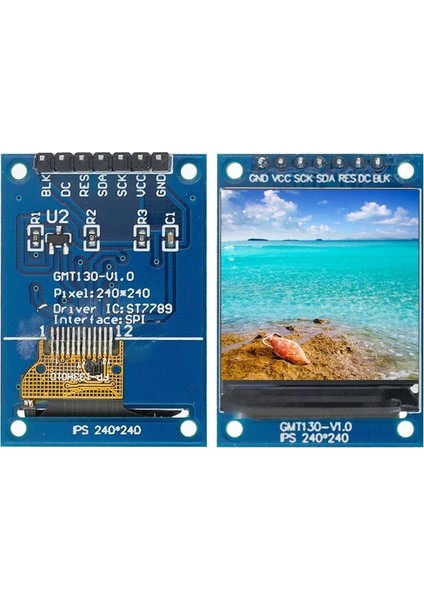 1.44 Tft Tft Ekran 0.96/1.3/1.44/1.77/1.8/2.0/2.4/2.8 Inç IPS 7p Spı Hd 65K Tam Renkli LCD Modülü ST7735 Sürücü Ic 80*160 Arduino Için (Yurt Dışından)