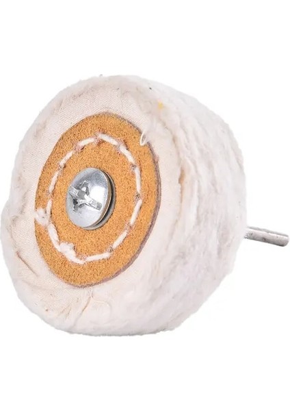 Wt-3mm 50MM Lehçe Kumaş Tekerlek Fırça Kafası Öğütücü Sap Parlatma Döner Aracı Parlatma Aksesuarı Aşınmaya Dayanıklı Cila Bezi Çarkı (Yurt Dışından)