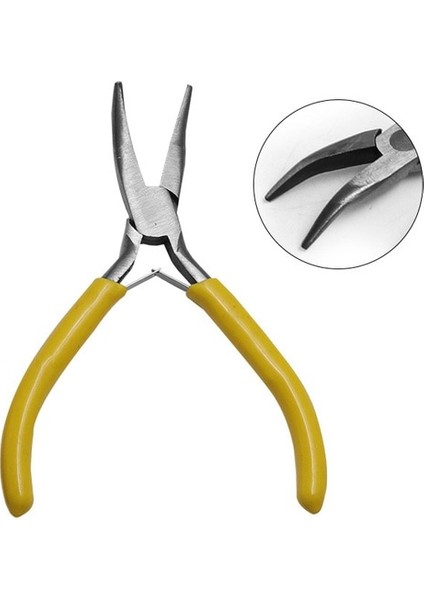 G Ekipman Seti Uzun Iğne Yuvarlak Burun Kesme Tel Pense Takı Yapımı Için Dıy Alet Aksesuarları (Yurt Dışından)