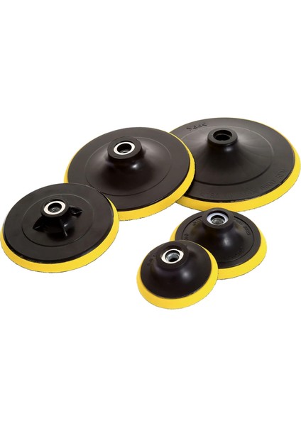 4 Inç Dreld 1 Pc Destek Parlatıcı Parlatma Pedi Destek Plakası Açı Öğütücü Tekerlek Sander Kağıt Disk Araba Parlatma Araçları 3' 4' 5' 6' 7' (Yurt Dışından) modelleri