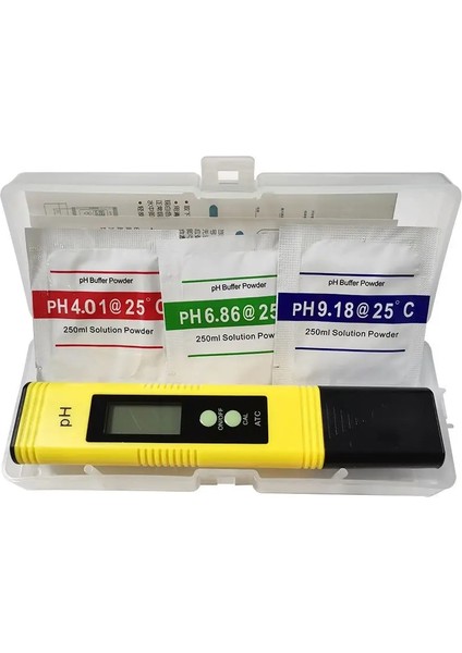 Sarı 0-14 Ph Taşınabilir Yüksek Hassasiyetli Ph Test Kalemi Ph Asitlik Ölçer Ph Izleme Su Kalitesi Test Cihazı (Yurt Dışından) fiyatları
