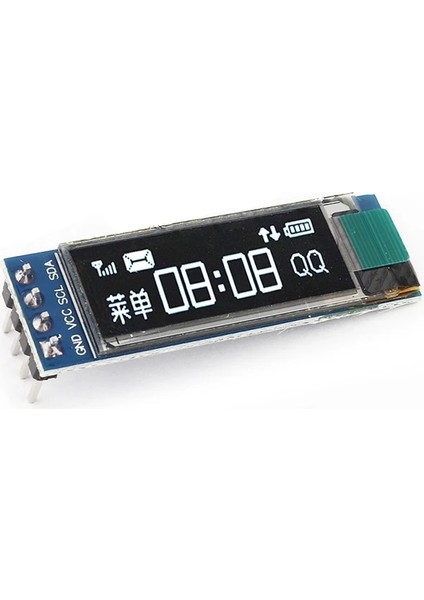Mavi 0.91 Inç OLED Modülü 0.91 "beyaz/mavi OLED 128X32 OLED LCD LED SSD1306 Ekran Modülü 0.91" Iıc Arduino Için Iletişim (Yurt Dışından) indirimleri