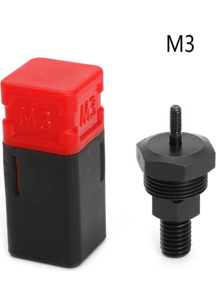 M10 Perçin Tabancası Parçası El Somunu Perçin Metrik M3-M12 Için Dişli Mandrel Değiştirme (Yurt Dışından)