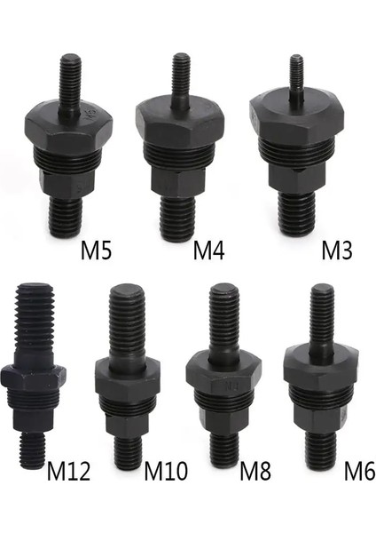 M10 Perçin Tabancası Parçası El Somunu Perçin Metrik M3-M12 Için Dişli Mandrel Değiştirme (Yurt Dışından)