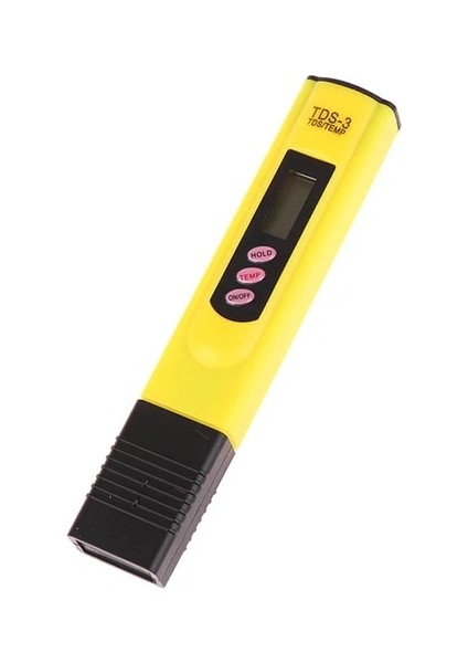 Sarı 1 Adet Taşınabilir LCD Dijital Tds Su Kalitesi Test Cihazı Ev Su Test Kalemi Filtre Ölçer Ölçme Araçları Akvaryum Havuzu (Yurt Dışından)