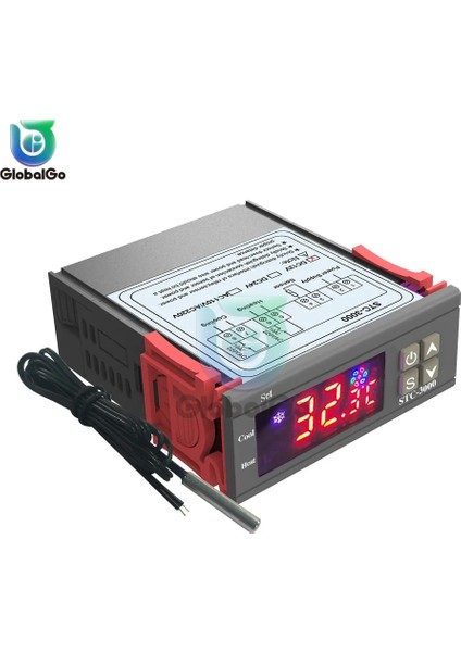 STC-1000 Dc 12 V STC-1000 3000 3008 Dijital LED Sıcaklık Kontrol Cihazı Sıcaklık Sensörü Röle Isıtma Termoregülatör Soğutma Isıtıcı Termostat (Yurt Dışından) fiyatları