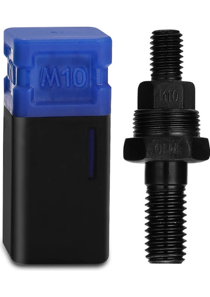 M3 Perçin Makinesi Aksesuarı Dişli Mandrel Perçin Somun Aracı Adaptörü Çekme Çubuğu Perçin Yedek Perçinleme Kafaları (Yurt Dışından)