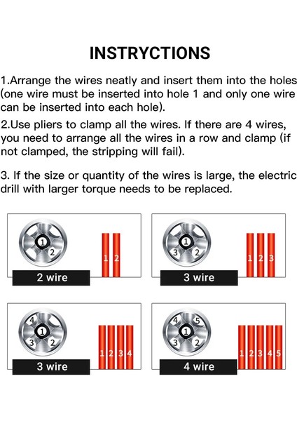 B Tipi Elektrik Büküm Tel Aracı 2 ~ 5 Delik Elektrikçi Evrensel Otomatik Büküm Tel Sıyırma Katlama Makinesi Konnektörü (Yurt Dışından) fırsatları