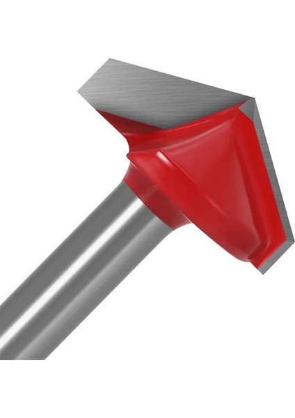 6X32X90 6mm Shank 3D V Şeklinde Bilgisayar Oyma Bıçağı Cnc Katı Karbür Parmak Freze Kesici Ağaç Işleme Mdf Yönlendirici Bit 60/90/120/150 Derece (Yurt Dışından) indirimleri