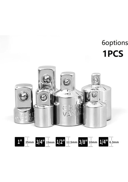 C 1/4 "3/8" 1/2 "sürücü Soketi Cırcır Dönüştürücü Adaptör Kadın-Erkek Dönüştürücü Tamir Araçları Parçaları Araba Bisiklet Garaj Tamir (Yurt Dışından)