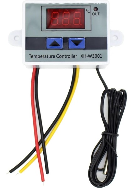 AC220V 10A 12V 24V 220VAC Dijital LED Sıcaklık Kontrol Cihazı XH-W3001 Inkübatör Soğutma Isıtma Anahtarı Termostat Ntc Sensörü (Yurt Dışından) fırsatları