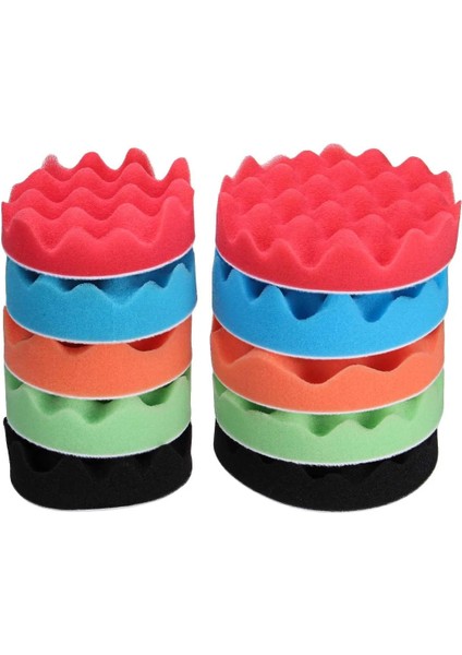 4 Inç 5 Adet 4 "/5" Parlatma Pedleri Süngeri Parlatma Ağda Parlatma Pedleri Seti Seti Bileşik Oto Araba Mobilya (Yurt Dışından) fırsatları