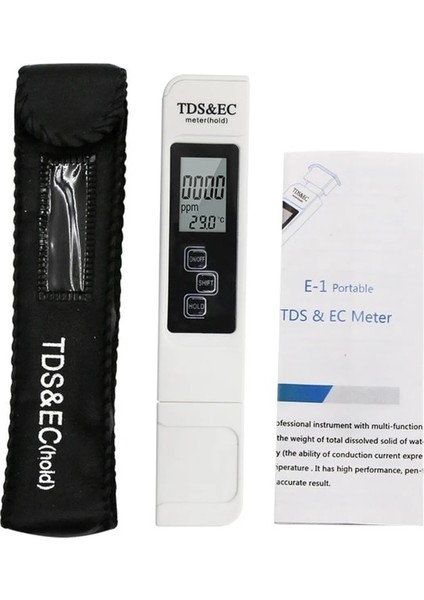 Beyaz Ph Metre 0.01 Yüksek Hassasiyetli Su Kalitesi Test Cihazı ile 0-14 Ölçüm Aralığı Uygun Akvaryum Yüzme Havuzu (Yurt Dışından)