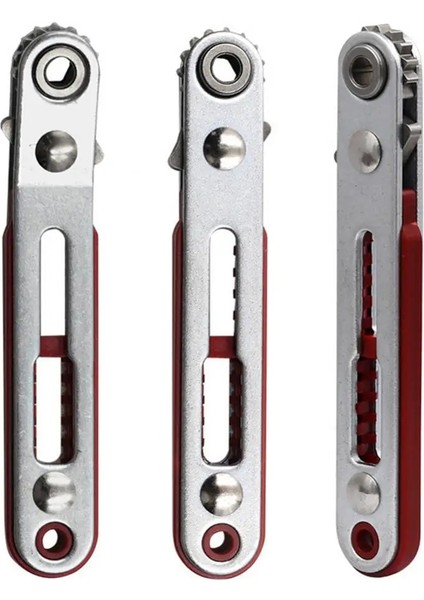 02 1 Adet Mini Cırcır Anahtarı Tornavida 1/4 Inç Sürücü Soket Altıgen Tornavida Bit Çift Sürücü Kafa Cırcır Anahtarı Aracı Iki Kafalı (Yurt Dışından) modelleri
