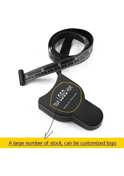 Logo Yok Siyah 1.5m Siyah Dijital Mezura 1.5m Metrik Inç Deri Mezura Teleskopik Plastik Cetvel Saplı Bel Ölçüsü Vücut Ölçüsü (Yurt Dışından)