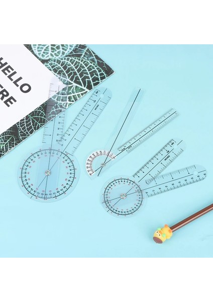 Beyaz 6/8 Inç 0-360 ° Gonyometre Tıbbi Ortak Cetvel Kalibre Edilmiş Ortopedi Açı Kuralı Omurga Parmak Iletki Ölçme Aracı (Yurt Dışından) fırsatları