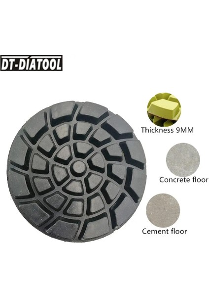 1 Adet Grit 400 Dt-Dıatool 1 Adet Kalınlaşmış Elmas Reçine Bond Beton Parlatma Pedleri Zemin Yenileme Zımpara Diskleri Beton Zemin Tamiri (Yurt Dışından) fırsatları
