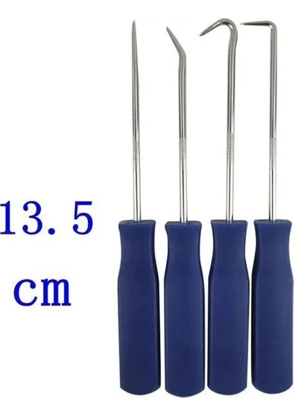 13.5 cm 4 Adet Oto Araç Yağ Keçesi Tornavida Seti O-Ring Conta Çektirme Sökücü Seçim Kanca Araçları (Yurt Dışından)