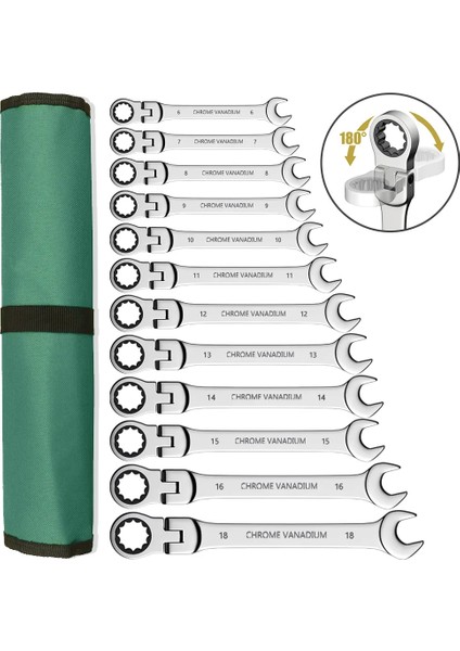 7mm-1 Adet Kombinasyon Cırcır Anahtarı, Esnek Kafalı, Çift Amaçlı Cırcır Aleti, Cırcır Kombinasyon Seti.araba El Aletleri (Yurt Dışından) modelleri