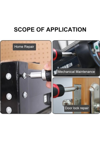 D 1 Adet 6.35MM Kolu Çok Fonksiyonlu Manyetik Bit Sürücü Oluklu Hex Torx Phillips Bit Cırcır Tornavida Bit Tutucu (Yurt Dışından) indirimleri