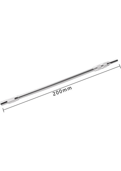 200MM 15 Cm-40 cm Hex Esnek Mil Uzatma Matkap Altıgen Esnek Mil Darbeli Sürücü Cırcır Tornavida Uçları Uzatın Çubuk Uzatma Çubuğu (Yurt Dışından)