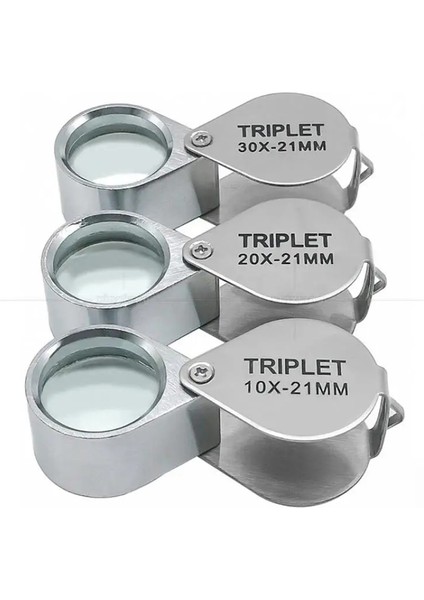 30X Katlanır Jewllery Büyüteç Taşınabilir Büyüteç Cep Boyutu Güzel Jewllery Büyüteç Gözlük 10X 20X 30X Büyütme Metal (Yurt Dışından) modelleri