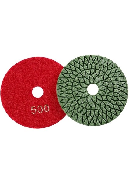 500GRIT Süper Keskin Parlatma Pedi Elektrikli El Aletleri Yapay Taş Hızlı Parlatma Parlatma Beton Zemin Aşınmaya Dayanıklı. (Yurt Dışından)