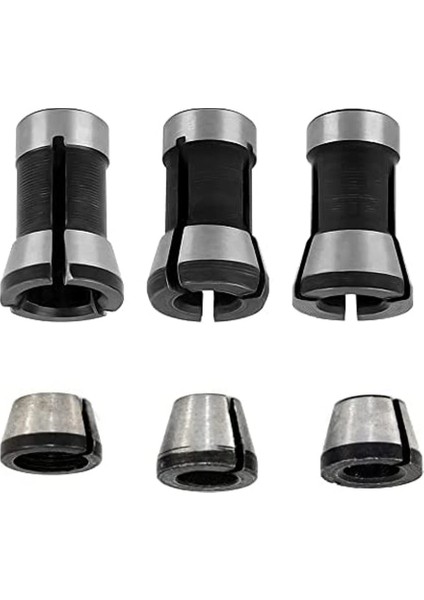 10X6.35X20.1 6mm 6.35 8mm Pensler Chuck Gravür Kırpma Collett Adaptörü Bit Shank Azaltma Kol Araçları Ağaç Işleme Gravür Makinesi (Yurt Dışından) fırsatları