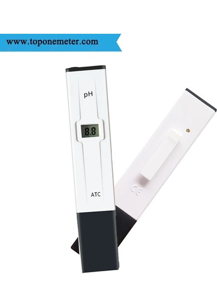 Beyaz El Ph Test Cihazı Atc Dijital Ph Ölçer Yüzme Havuzu Akvaryum Için Profesyonel Doğruluk Su Kalitesi Test Cihazı (Yurt Dışından)